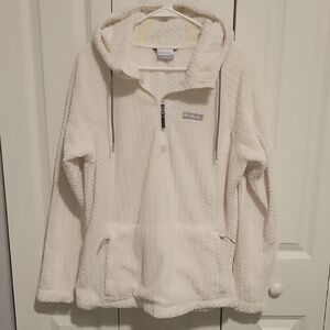 Columbia Cream Fleece Jacket